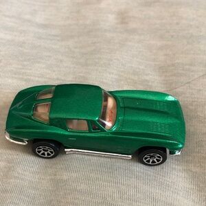 1963 Green Corvette 1979 Mattel Hot Wheels